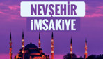 2018 İmsakiye Nevşehir- Sahur imsak vakti iftar ezan saatleri