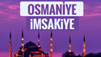 2018 İmsakiye Osmaniye- Sahur imsak vakti iftar ezan saatleri
