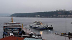 Gökçeada feribot seferlerine fırtına engeli