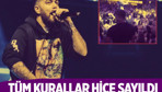 Murda'nın konserinden skandal görüntüler!
