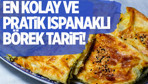 En kolay ve pratik ıspanaklı börek tarifi!