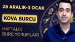 Kova haftalık yorumu 28 Aralık-3 Ocak Dolunay'ın etkileri!