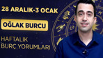 Oğlak burcu 28 Aralık-3 Ocak haftalık burç yorumları iş konuları ön planda!