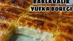 Hazır yufkadan peynirli börek tarifi çıtır çıtır lezzet!