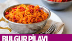 Kuru domatesli bulgur pilavı nasıl yapılır?