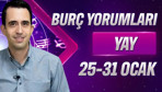 Yay haftalık burç yorumları 25-31 Ocak odağınız ikili ilişkilerde!