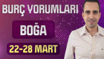 Boğa burcu 22-28 Mart haftalık burç yorumları odağınız ailenizde!