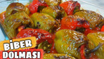 Leziz mi leziz fırında biber dolması tarifi!