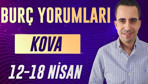 Kova burcu 12-18 Nisan haftalık yorumları aşk hayatınız ön planda!
