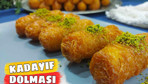 Kadayıf dolması nasıl yapılır yemelere doyamayacaksınız!