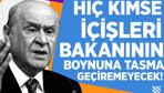 Hiç kimse İçişleri Bakanının boynuna tasma geçiremeyecek!