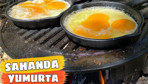 Kampta sahanda yumurta nasıl yapılır kahvaltıların vazgeçilmezi!