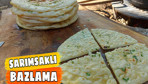 Sarımsaklı bazlama nasıl yapılır efsane lezzet!
