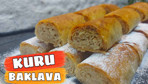 Kuru baklava nasıl yapılır bu tarife bayılacaksınız!