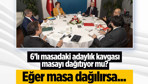 6'lı masadaki aday konusunda düğüm masayı dağıtır mı? Eğer dağıtırsa...