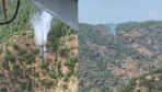 Marmaris'te orman yangını: Alevlere 2 uçak ve 2 helikopterle havadan müdahale ediliyor