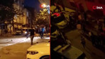 Alkollü genç ortalığı birbirine kattı! Mahalleli ile kavga etti, evindeki eşyaları tek tek fırlattı