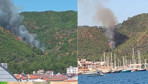 Marmaris’te orman yangını