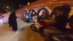 Motosikletini çarşaflı kadınların üzerine sürdü utanmadan bu notu paylaştı