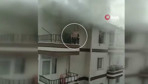 Ankara'da yangın paniği! 'Su tutma, adam dumandan zehirlendi'