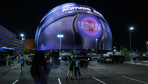 Dev küre "The Sphere", Las Vegas'ta U2 konseriyle açıldı