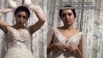 Beline kırmızı kuşak takılmasına karşı çıkan gelin, "Kurban mıyım ben?" diye sordu