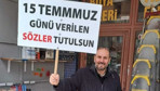 15 Temmuz gazilerinden 'aylık' eylemi
