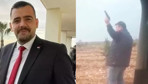 Adana Büyükşehir Belediyesi Özel Kalem Müdürünü vuran şahsın havaya ateş ederken görüntüsü çıktı