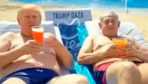 Trump'tan skandal Gazze videosu! Netanyahu ile tatil, dansözler...