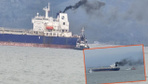 Tanker gemisinde korkutan yangın!