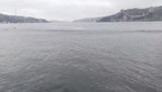 İstanbul depremi sonrasında İstanbul Boğazı'nda çekilen görüntü