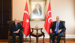 Numan Kurtulmuş MHP Genel Başkanı Bahçeli'yi ziyaret etti