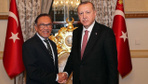 Erdoğan, Malezya Başbakanı İbrahim ile görüştü