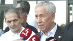 Bülent Arınç, Mehmet Murat Çalık'ı hastanede ziyaret etti: "Tutuksuz yargılama esas olmalı"