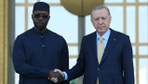 Cumhurbaşkanı Erdoğan, Senegal Başbakanı Sonko'yu resmi törenle karşıladı