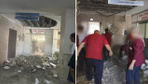 Çürük raporu olmasına rağmen hizmet veriyordu! O hastanesinin tavanı çöktü