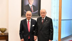 CHP eski Genel Başkanı Hikmet Çetin'den Devlet Bahçeli'ye ziyaret