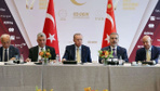 Erdoğan: Başkan Trump'la 100 milyar dolarlık ticaret hacmi hedefimiz sürüyor