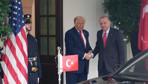 Beyaz Saray'daki kritik zirve: Trump Cumhurbaşkanı Erdoğan'ı kapıda karşıladı