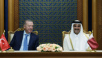 Cumhurbaşkanı Erdoğan Katar Emiri El Sani ile görüştü