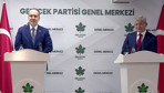 Gelecek Partisi ile Yeniden Refah Partisi birleşecek mi? Davutoğlu ve Erbakan'dan açıklama