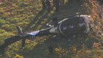ABD'de tıbbi helikopter düştü