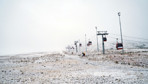 Kış turizminin merkezi! İç Anadolu'nun zirvesi Erciyes Dağı'na kar yağdı