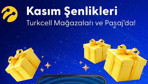 Turkcell mağazaları ve Pasaj'dan kasım ayı kampanyaları