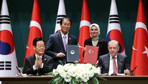 Türkiye ile Güney Kore arasında 3 anlaşma imzalandı