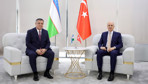 TBMM Başkanı Kurtulmuş, Özbekistan Ali Meclisi Yasama Meclisi Başkanı İsmailov ile görüştü