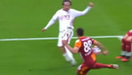 Galatasaray - Samsunspor maçında tartışma yaratan pozisyon