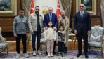 Cumhurbaşkanı Erdoğan, Gazze'de hayatını kaybeden Rajab'ın ailesini kabul etti