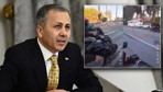 Motosikleti polislerin üzerine sürmüşlerdi! Bakan Yerlikaya duyurdu: Gereği yapıldı