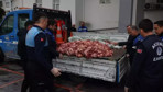 Mersin’de kamyonette 500 kilo bozuk et ele geçirildi